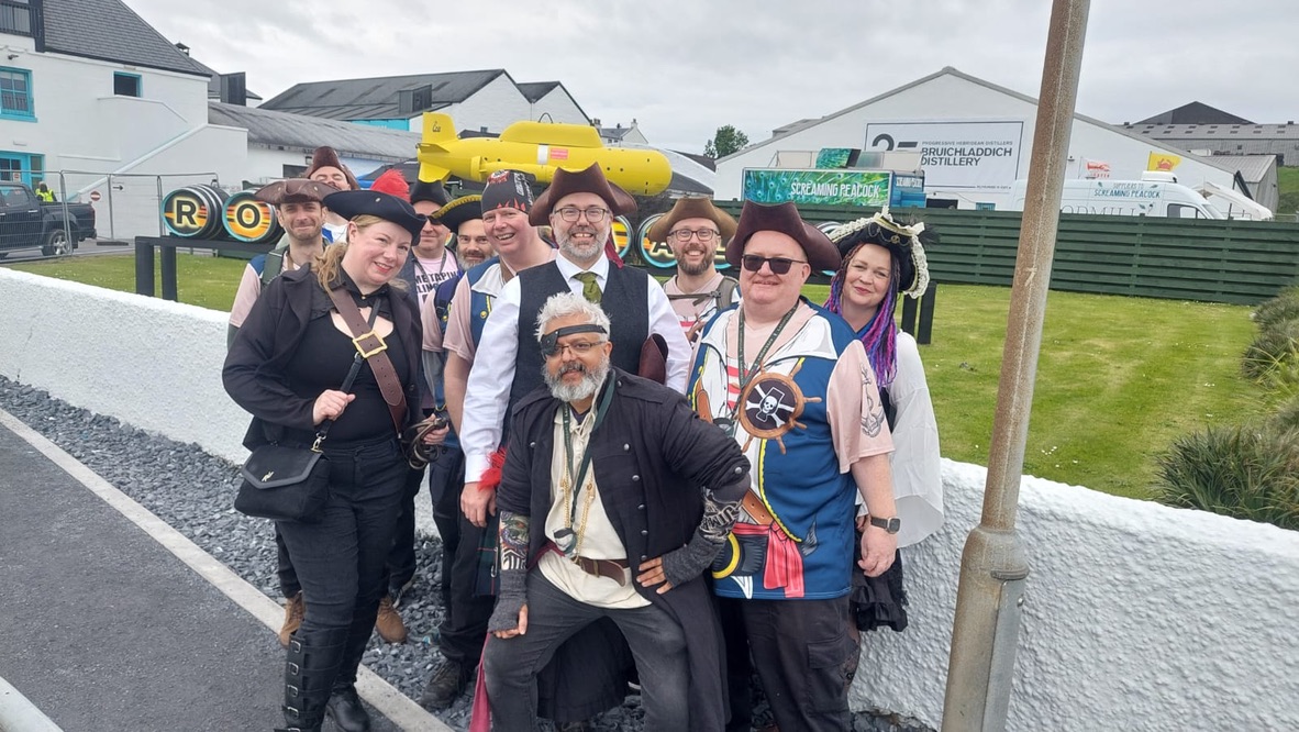 The Whisky Pirates at Bruichladdich Distillery, Fèis Ìle 2026